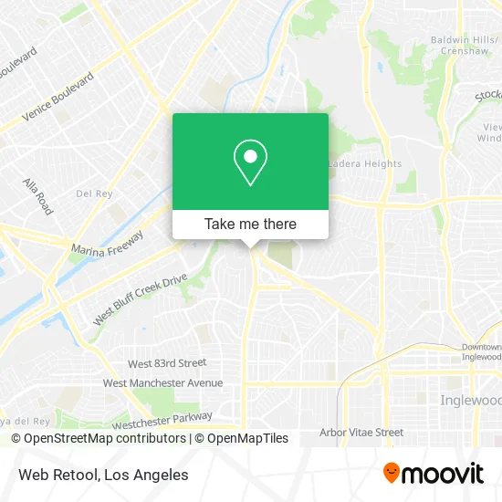Web Retool map