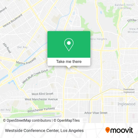 Westside Conference Center map