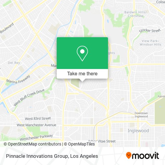 Pinnacle Innovations Group map