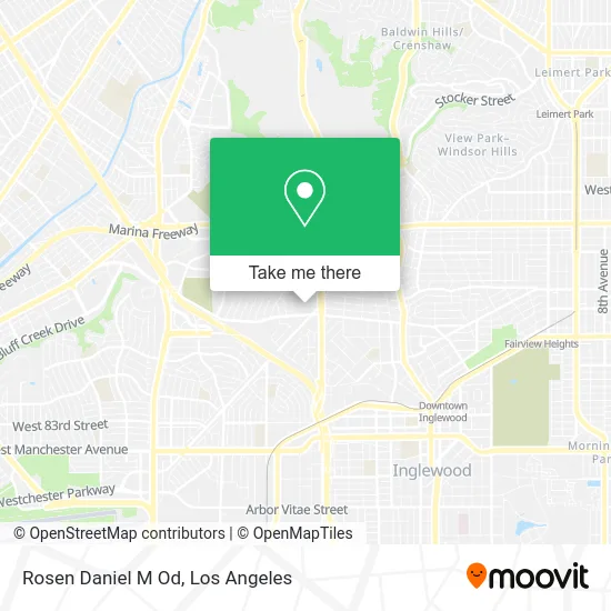 Rosen Daniel M Od map