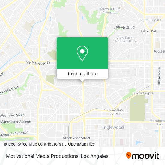 Motivational Media Productions map