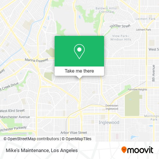 Mike's Maintenance map