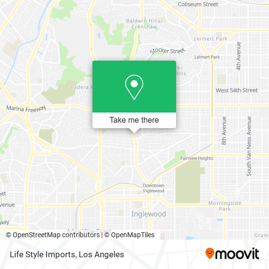 Mapa de Life Style Imports