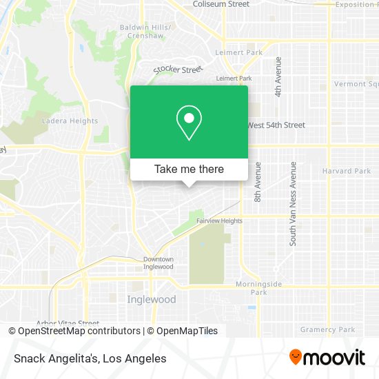 Snack Angelita's map
