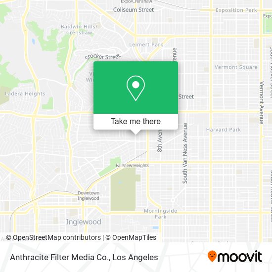 Anthracite Filter Media Co. map