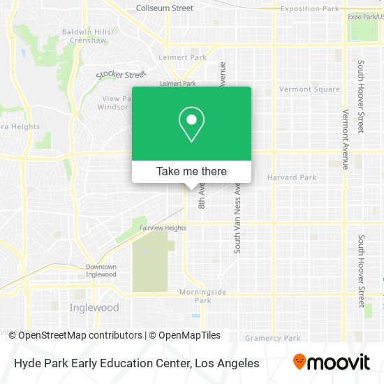Hyde Park Early Education Center map