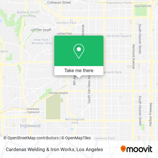 Cardenas Welding & Iron Works map