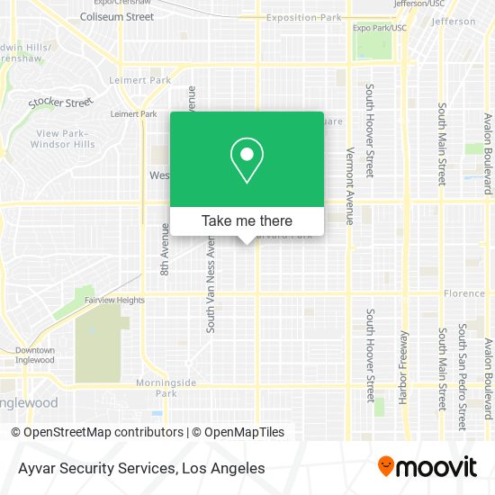 Ayvar Security Services map