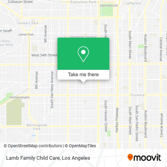 Mapa de Lamb Family Child Care