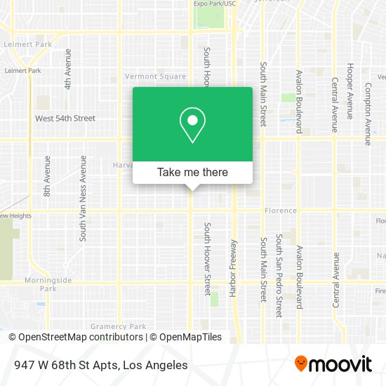 947 W 68th St Apts map