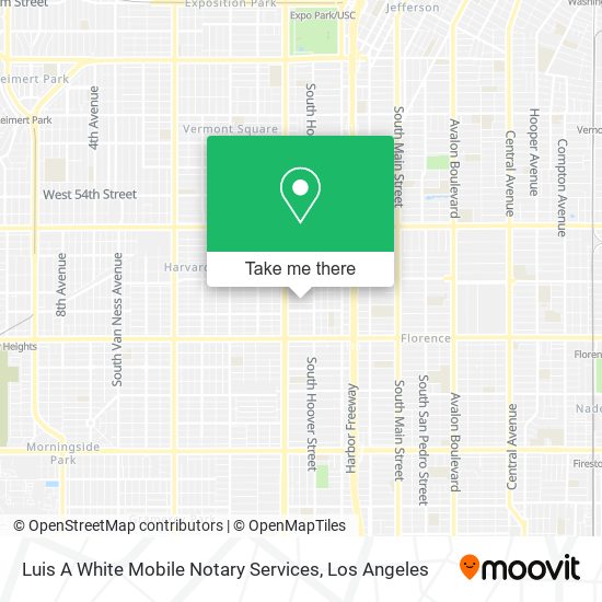 Mapa de Luis A White Mobile Notary Services