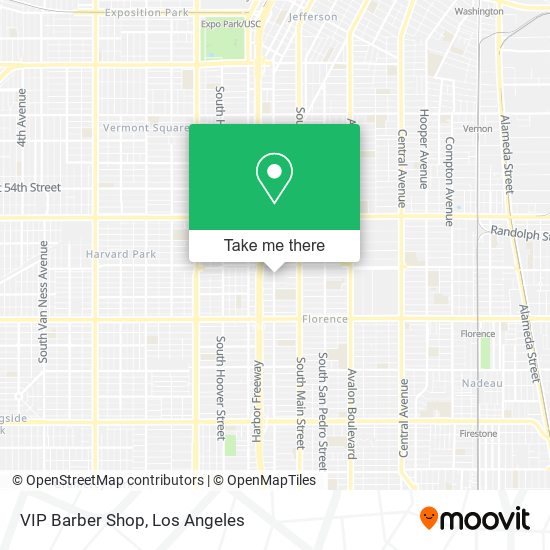 Mapa de VIP Barber Shop