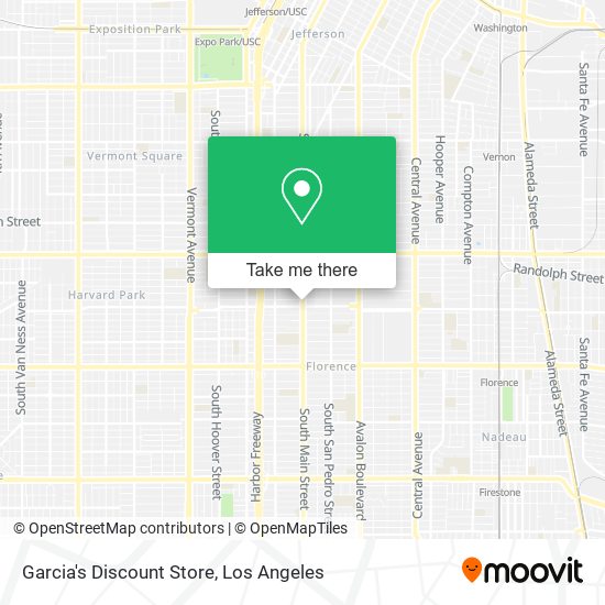 Garcia's Discount Store map
