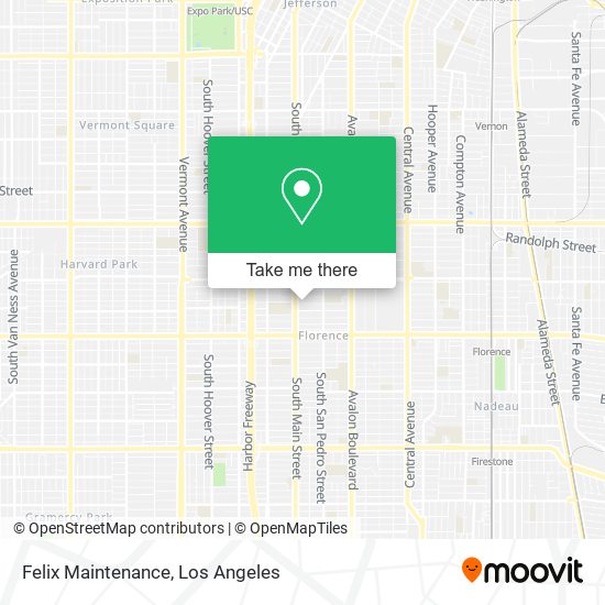 Felix Maintenance map