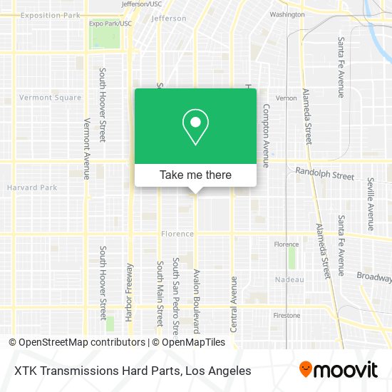 Mapa de XTK Transmissions Hard Parts