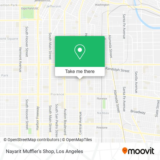 Nayarit Muffler's Shop map