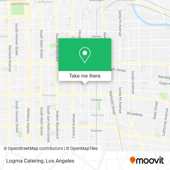 Logma Catering map
