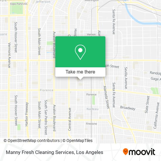 Mapa de Manny Fresh Cleaning Services