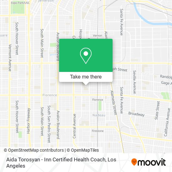 Aida Torosyan - Inn Certified Health Coach map