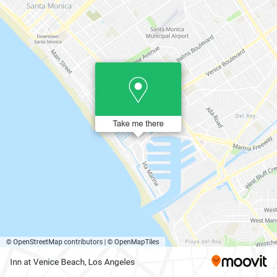 Mapa de Inn at Venice Beach