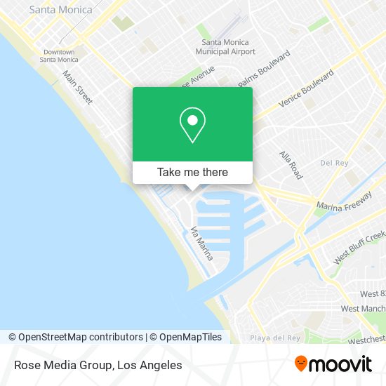 Rose Media Group map