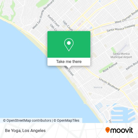 Be Yoga map