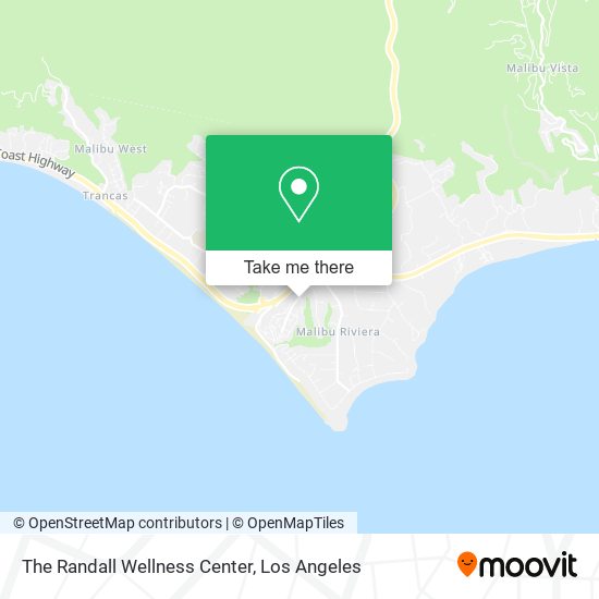 The Randall Wellness Center map