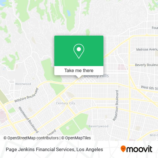 Page Jenkins Financial Services map
