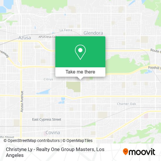 Mapa de Christyne Ly - Realty One Group Masters