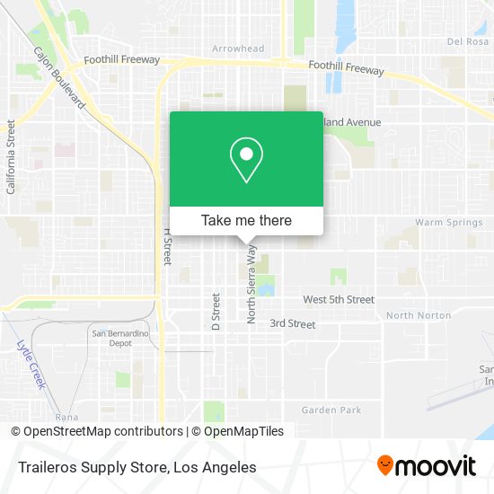 Mapa de Traileros Supply Store