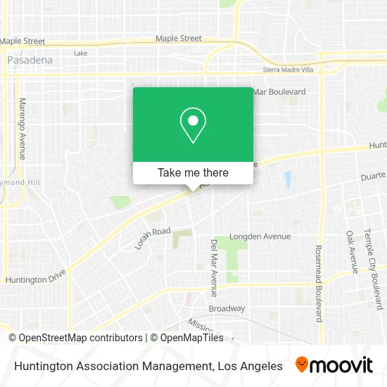Huntington Association Management map