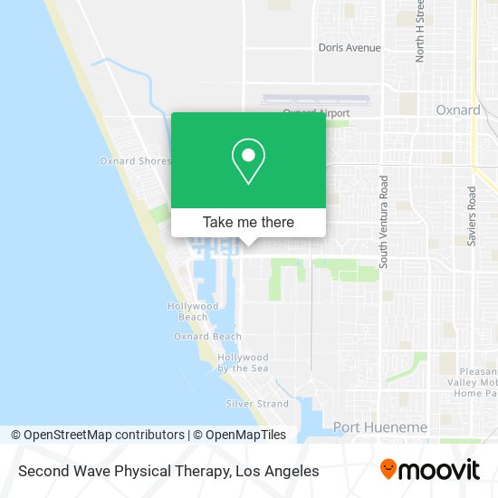 Second Wave Physical Therapy map