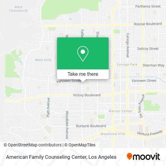 American Family Counseling Center map