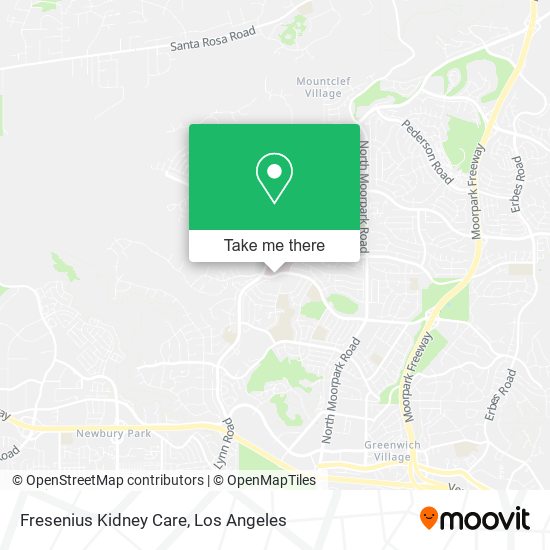 Fresenius Kidney Care map