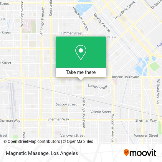 Mapa de Magnetic Massage