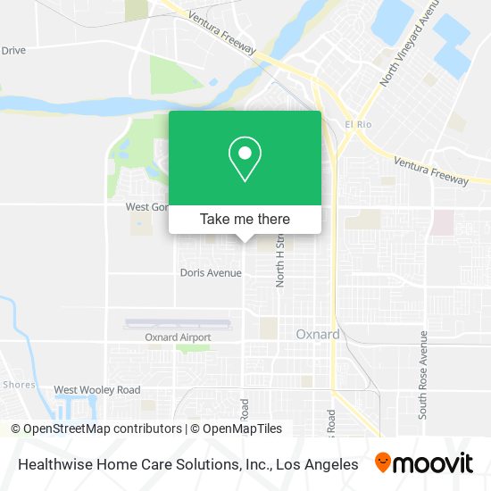 Mapa de Healthwise Home Care Solutions, Inc.