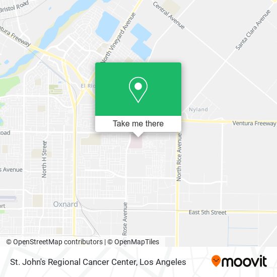 St. John's Regional Cancer Center map