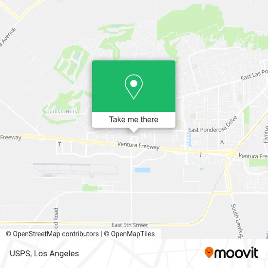 USPS map
