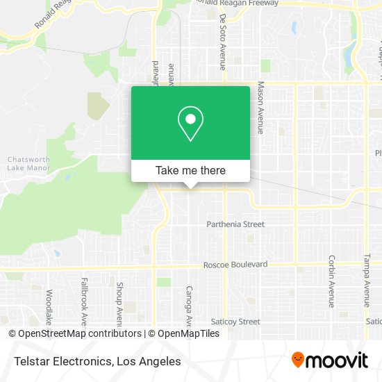 Telstar Electronics map