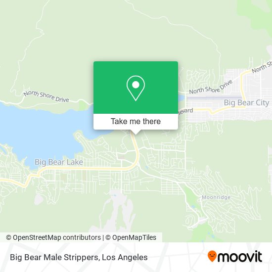 Big Bear Male Strippers map