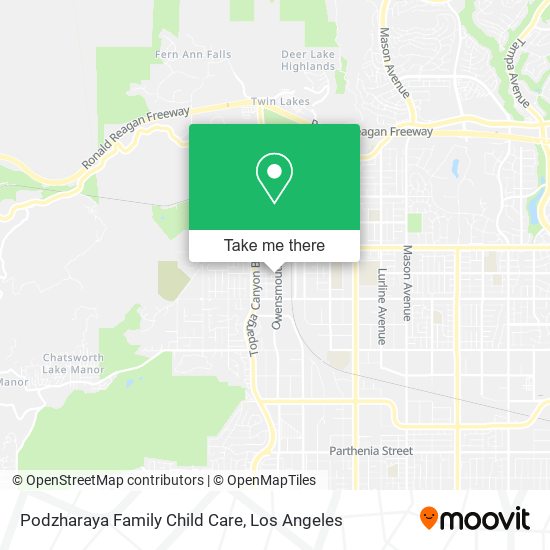 Mapa de Podzharaya Family Child Care