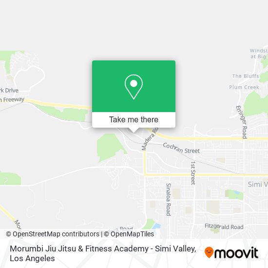 Morumbi Jiu Jitsu & Fitness Academy - Simi Valley map