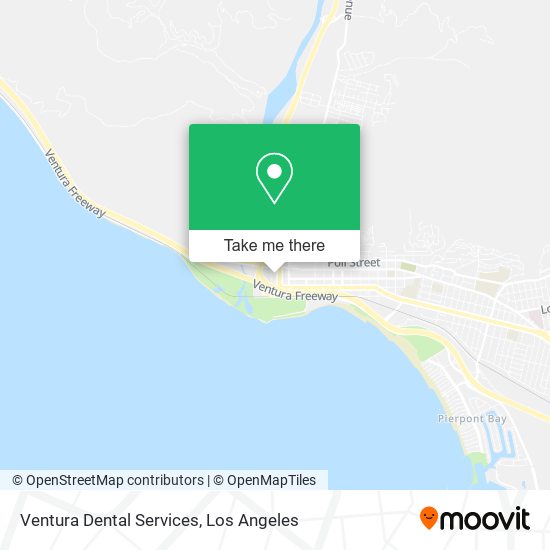 Ventura Dental Services map