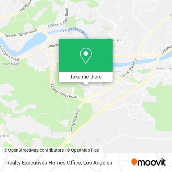 Realty Executives Homes Office map