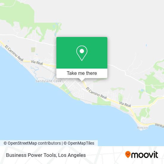 Business Power Tools map