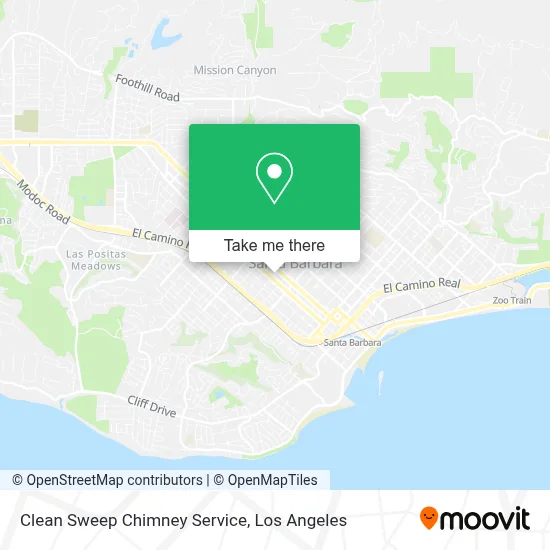 Clean Sweep Chimney Service map
