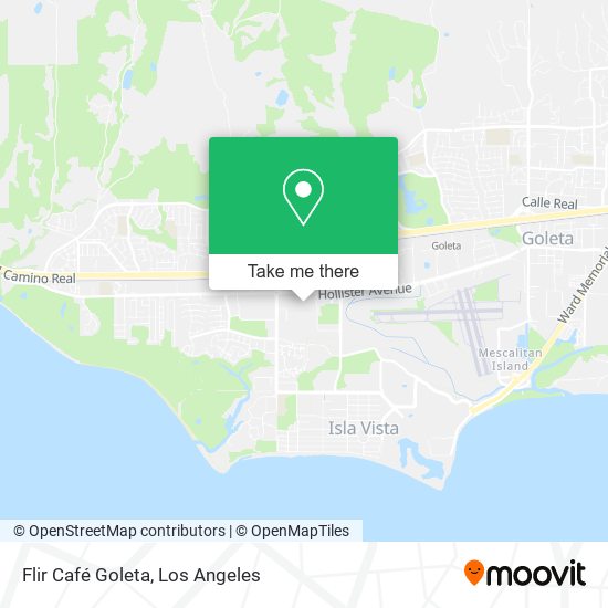 Flir Café Goleta map