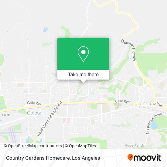 Country Gardens Homecare map