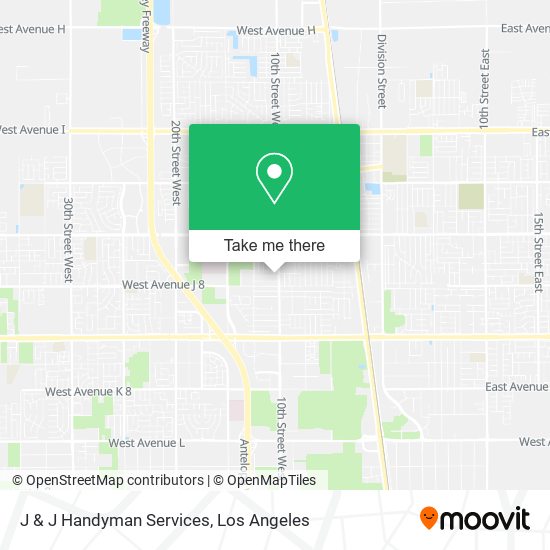 J & J Handyman Services map