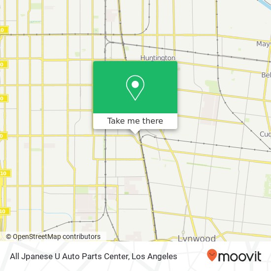 All Jpanese U Auto Parts Center map